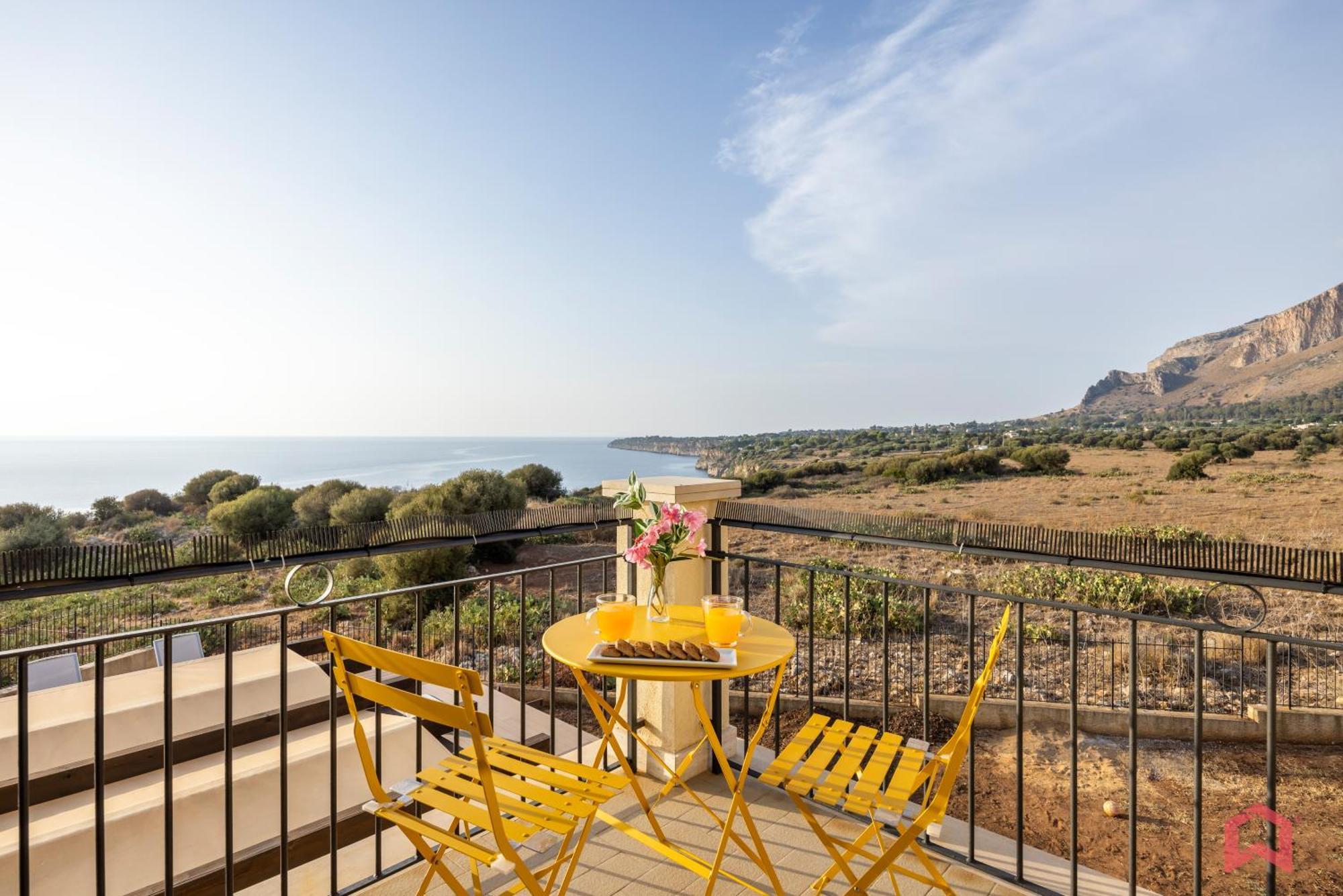 Villa With Sea View Private Pool Terrasini Dış mekan fotoğraf